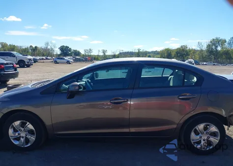 2013 Honda Civic Lx from USA, damaged, VIN 19XFB2F51DE036439